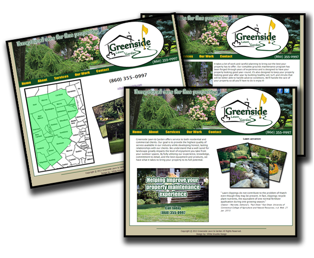 Greenside Lawn & Garden Website